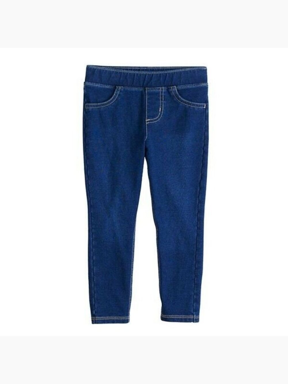 JUMPING BEANS All Day Play Jeggings NEW Toddler Girls Blue Stretch 5T